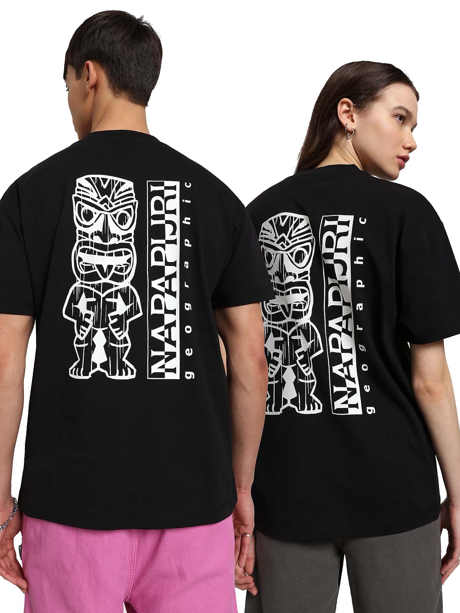 T-shirt Nero Napapijri