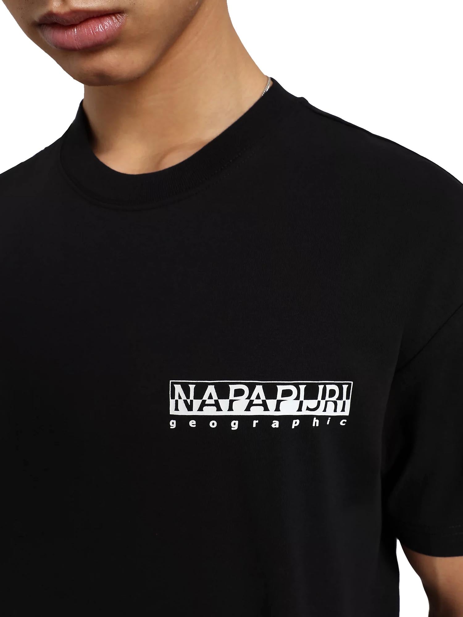 T-shirt Nero Napapijri