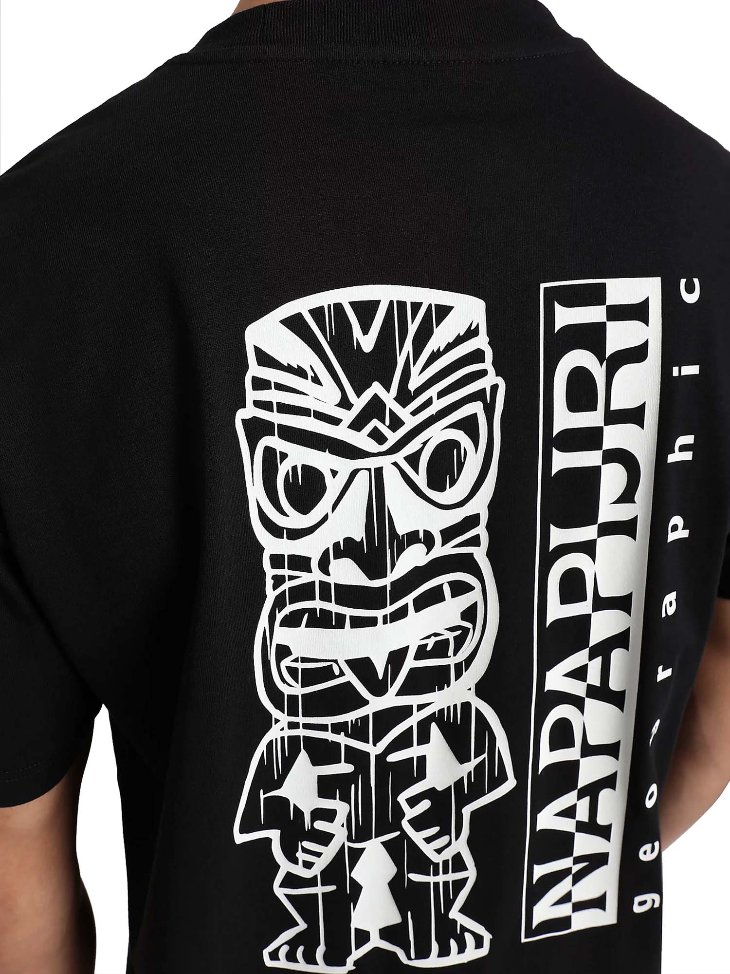 T-shirt Nero Napapijri