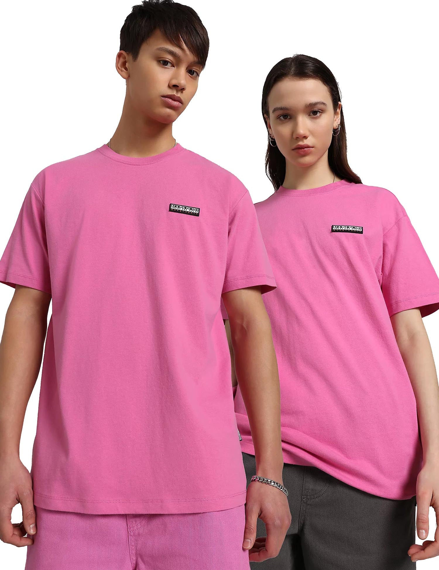 T-shirt Rosa Napapijri