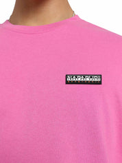T-shirt Rosa Napapijri