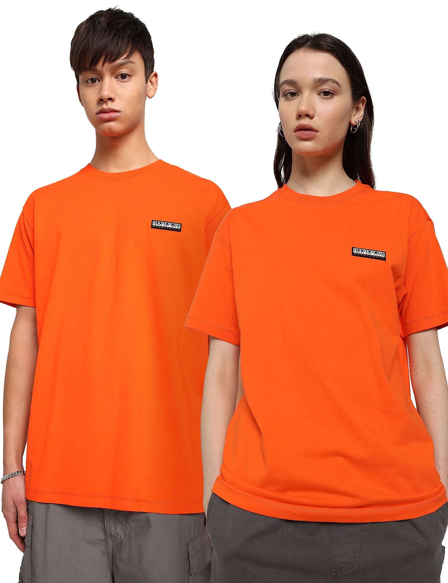 T-shirt Arancio Napapijri