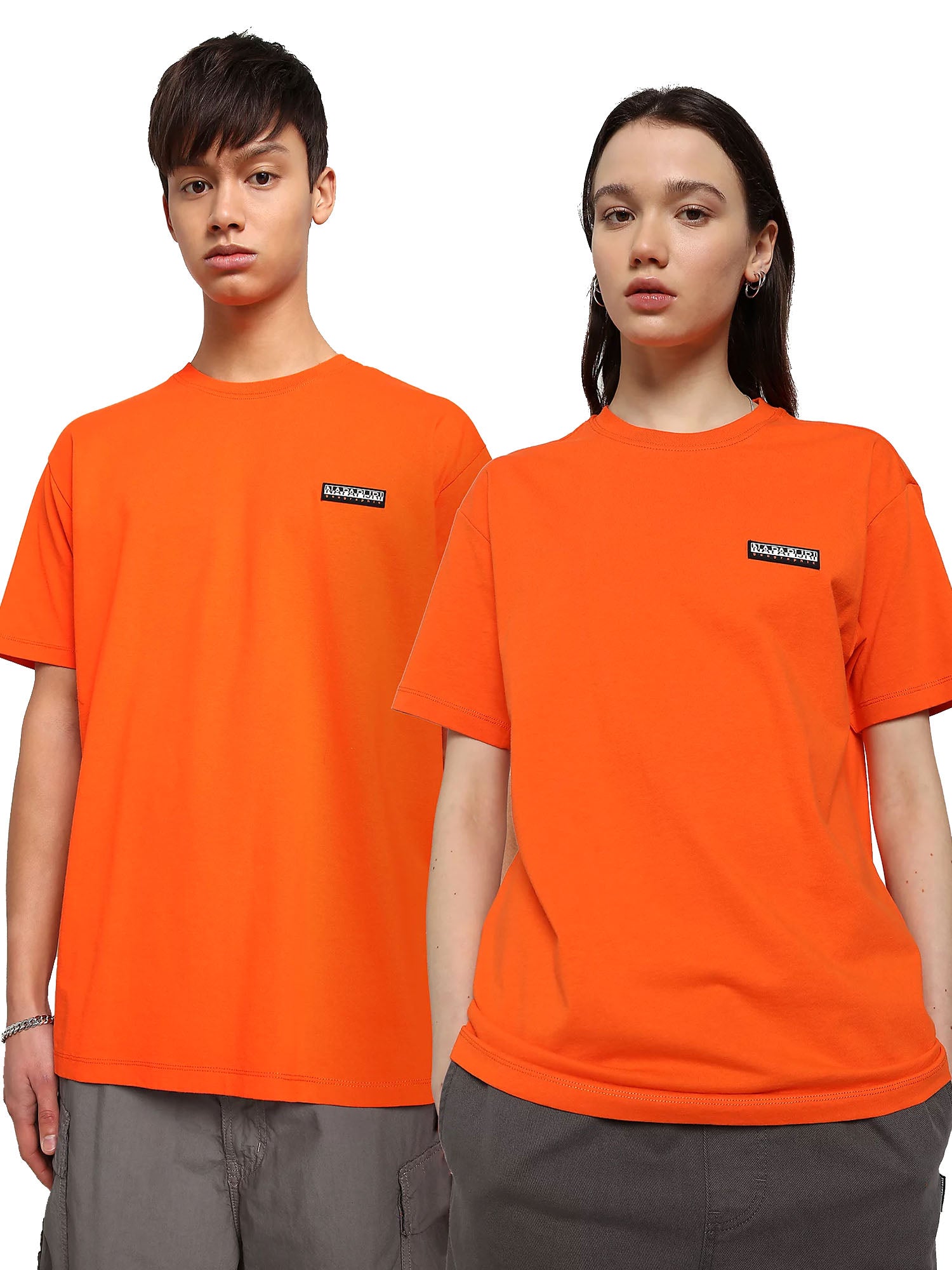 T-shirt Arancio Napapijri