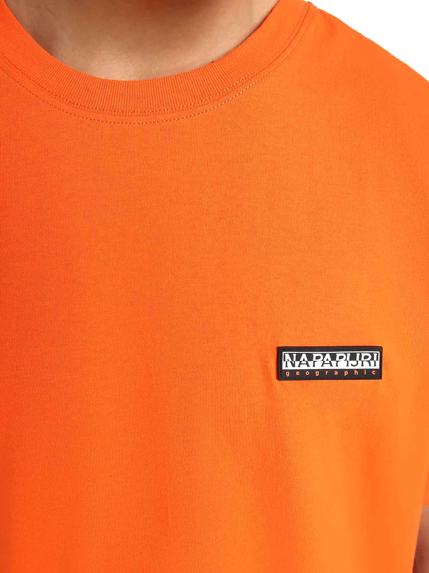 T-shirt Arancio Napapijri