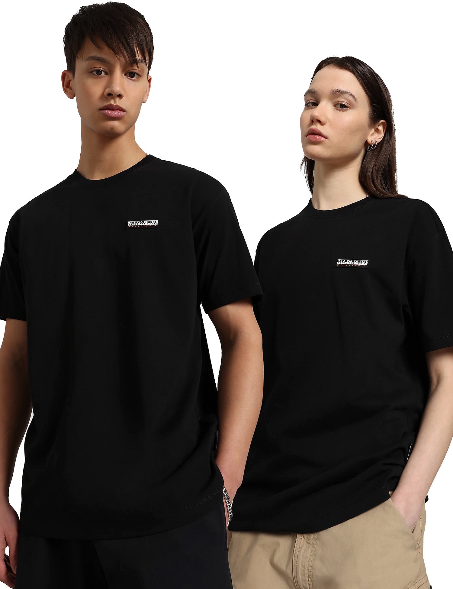 T-shirt Nero Napapijri