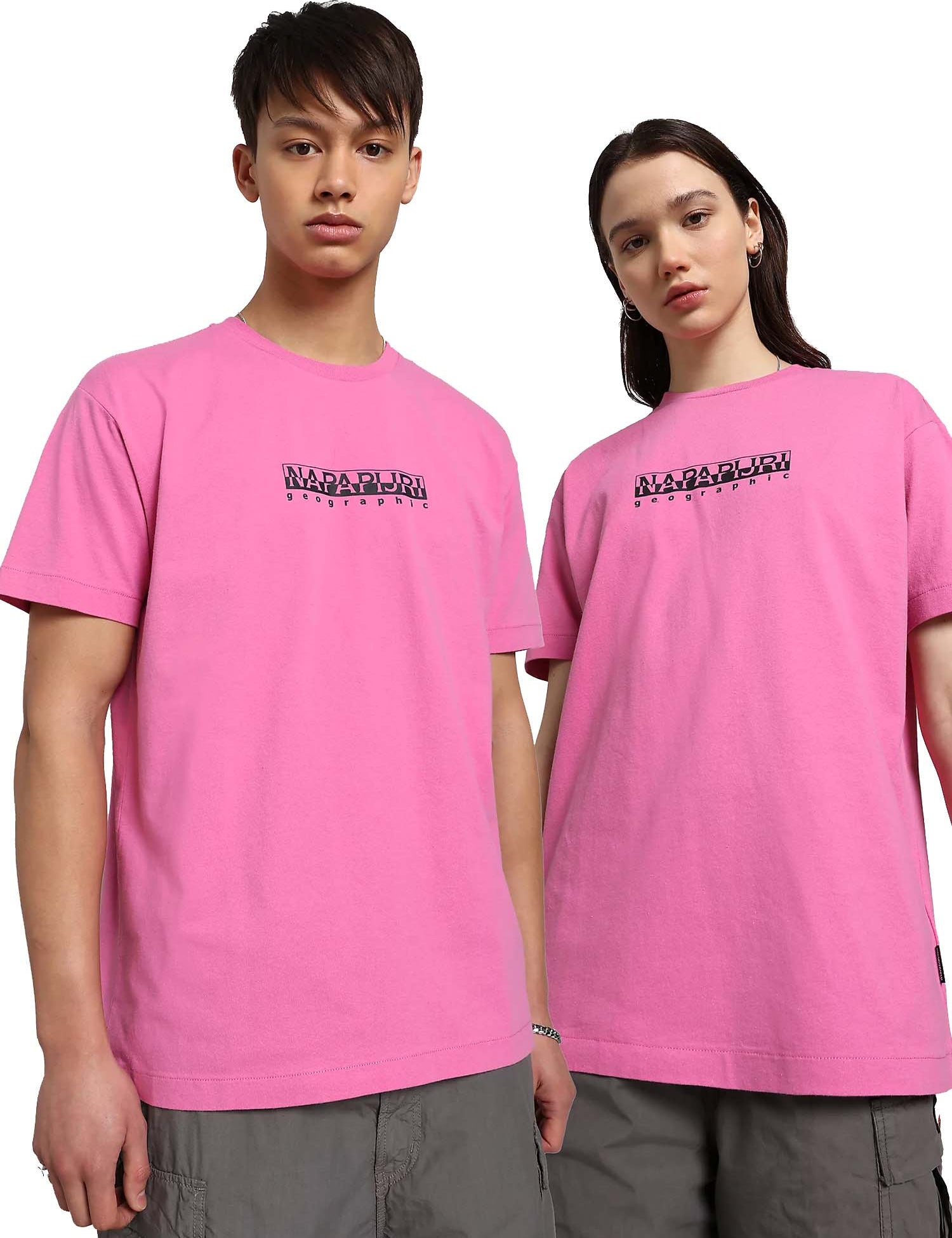 T-shirt Rosa Napapijri