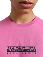 T-shirt Rosa Napapijri