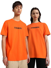 T-shirt Arancio Napapijri