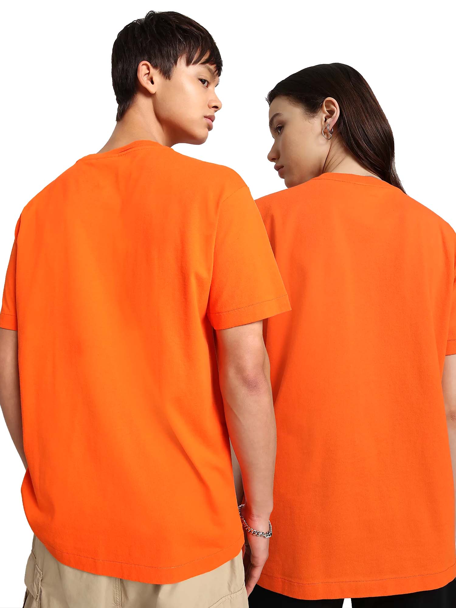 T-shirt Arancio Napapijri