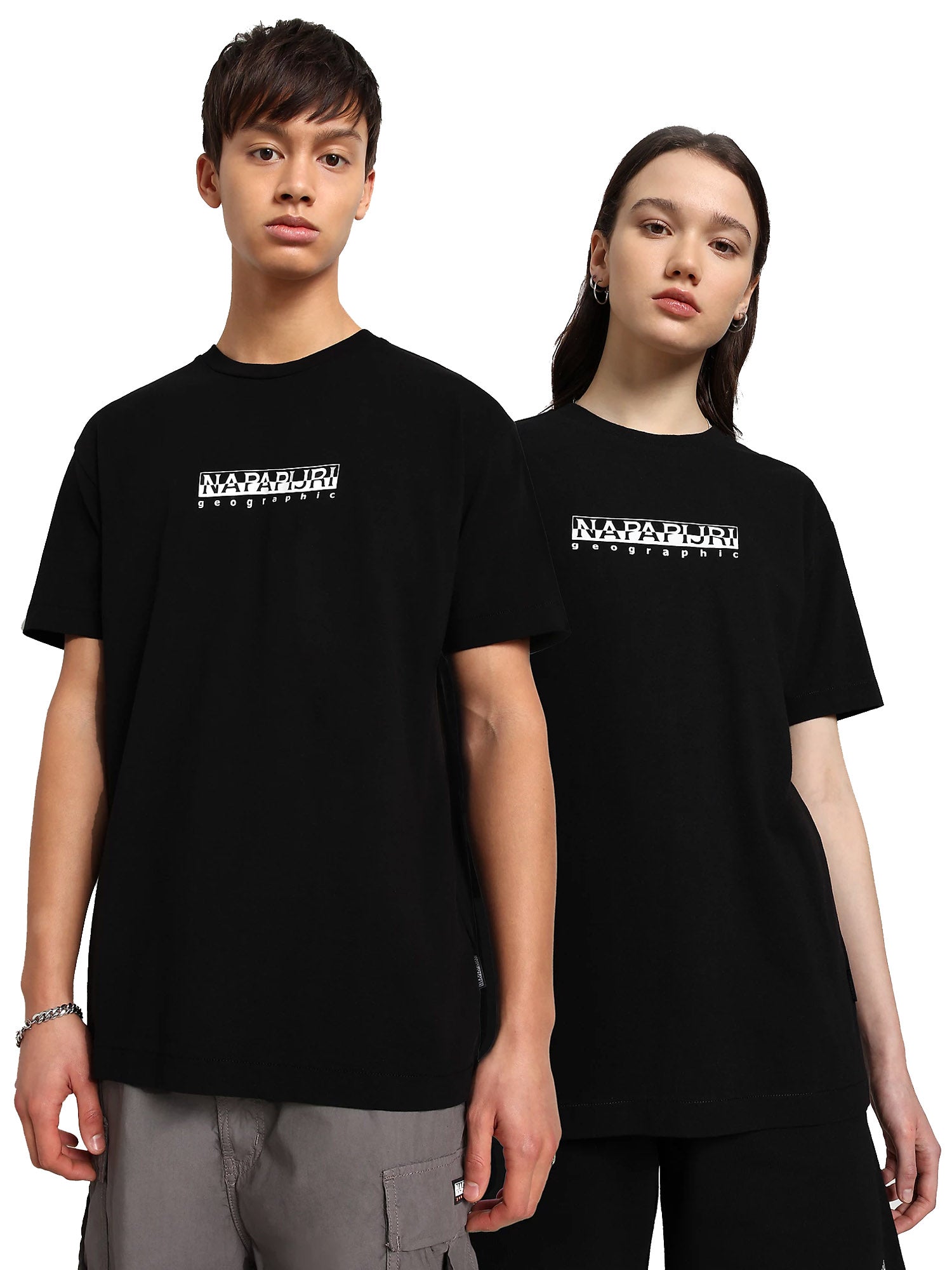 T-shirt Nero Napapijri