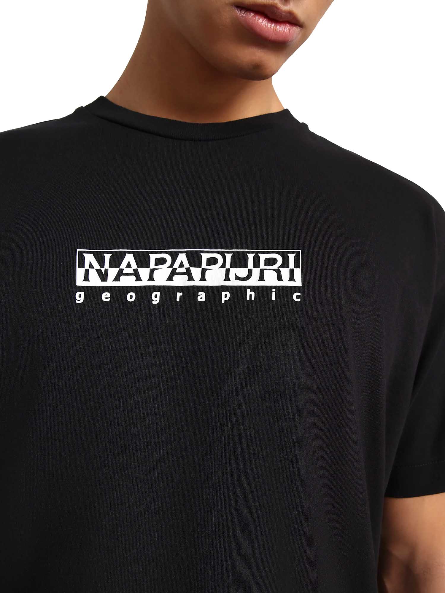 T-shirt Nero Napapijri