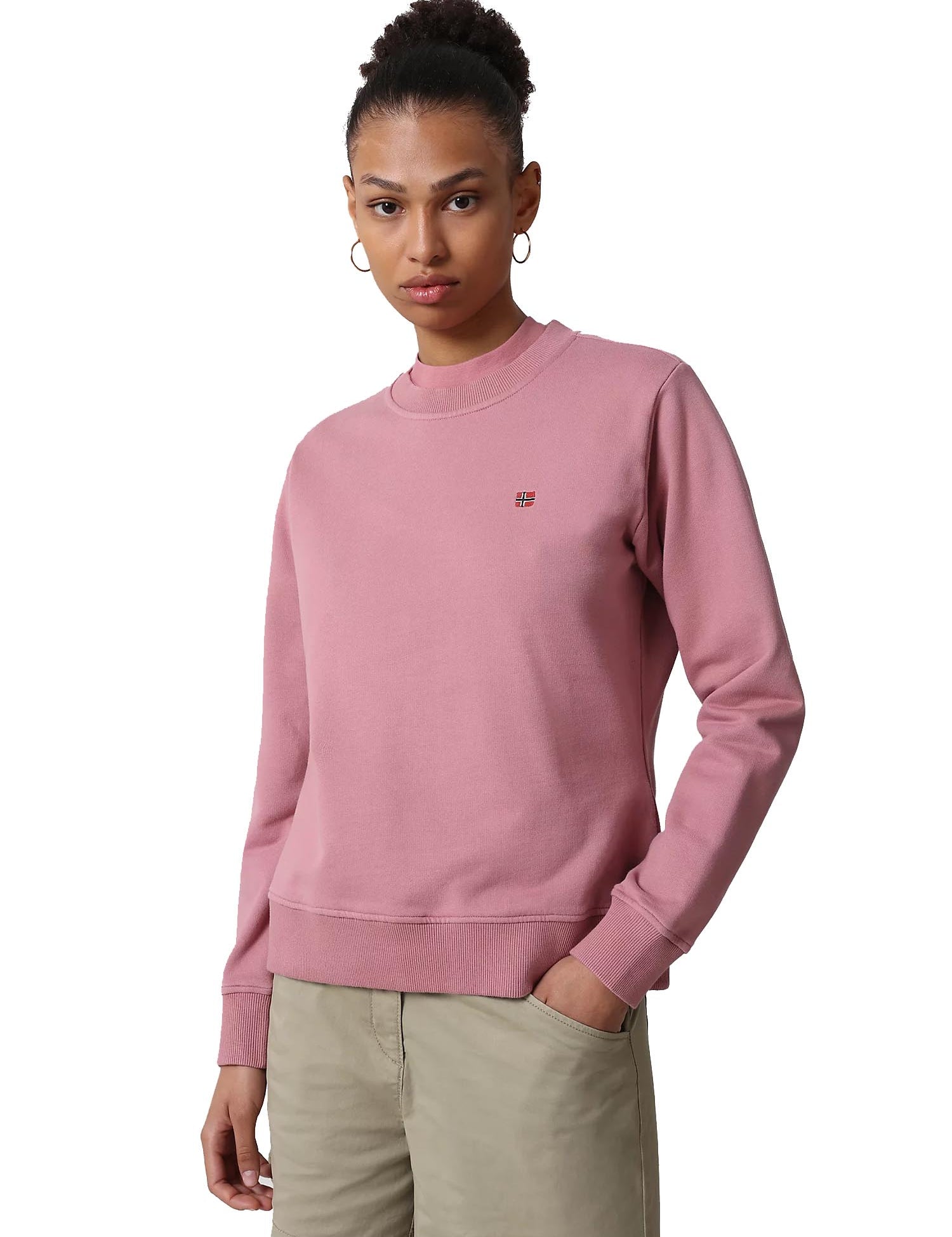 Felpe Rosa Napapijri