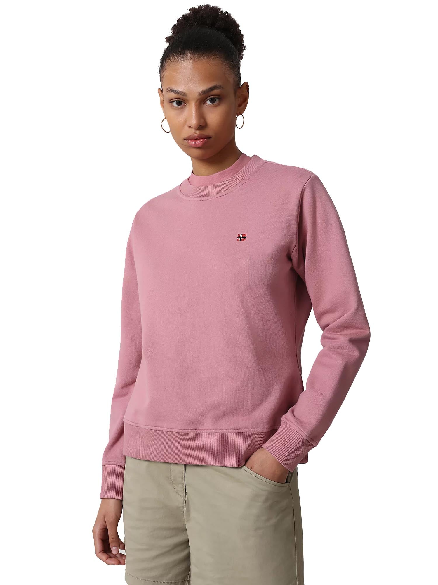 Felpe Rosa Napapijri