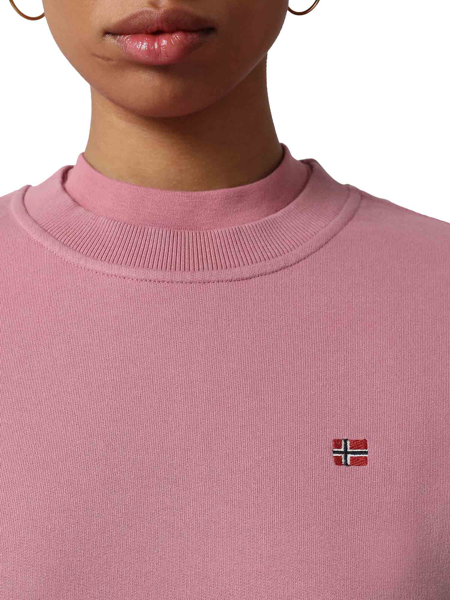 Felpe Rosa Napapijri