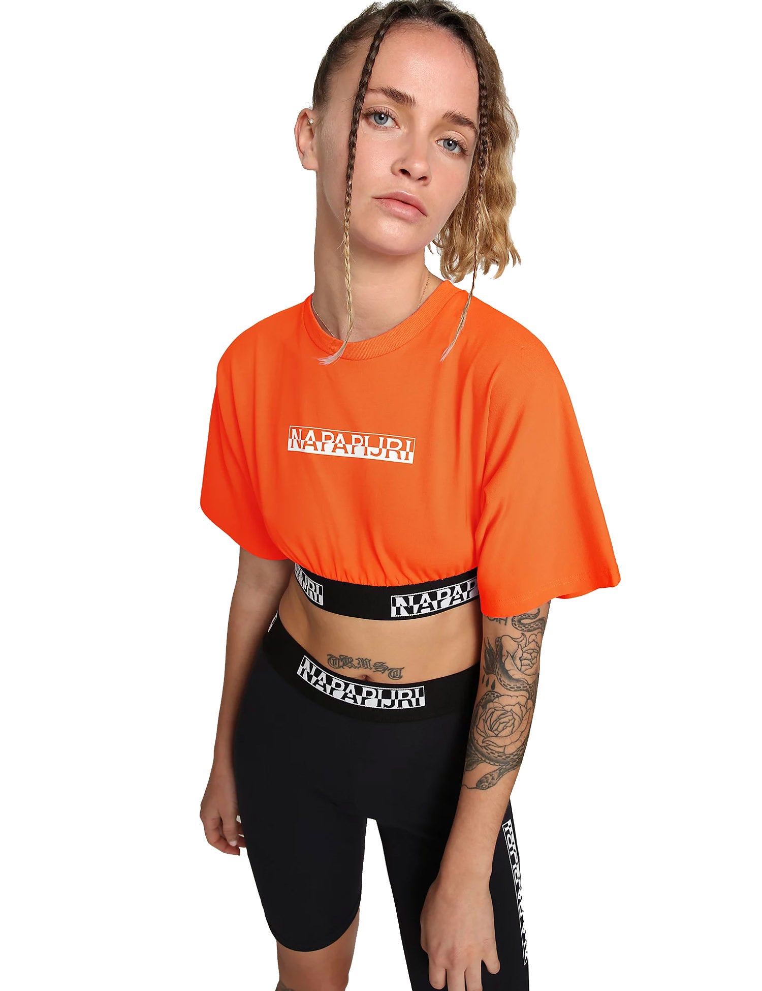 T-shirt Arancio Napapijri