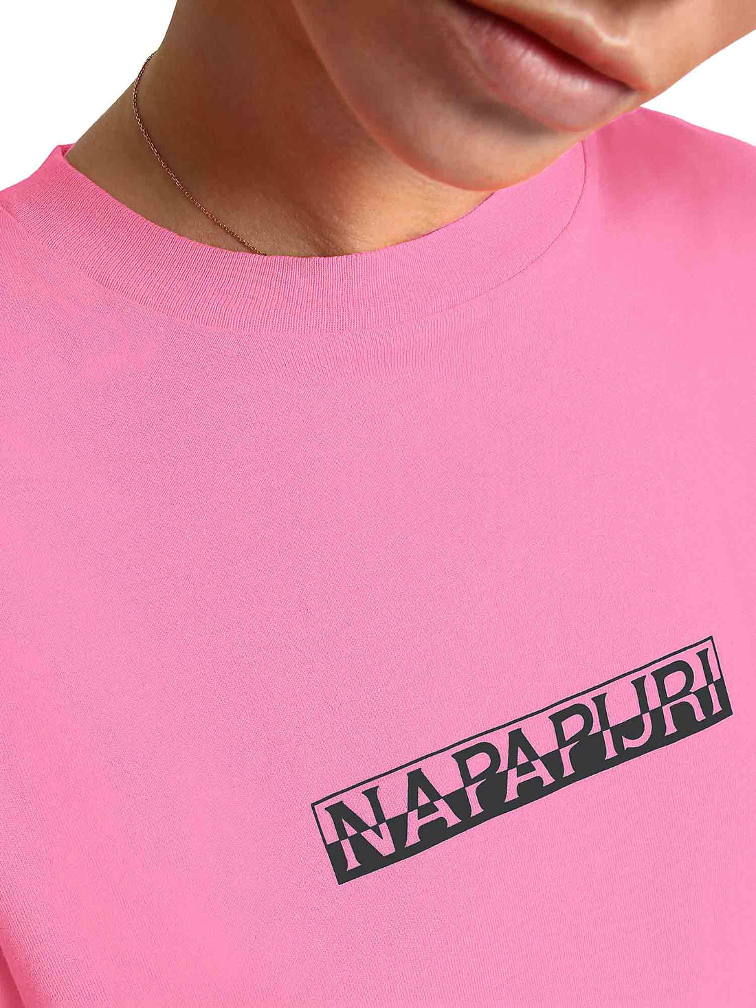 T-shirt Rosa Napapijri