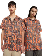 Camicie Arancio Napapijri