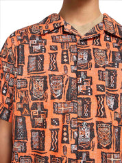 Camicie Arancio Napapijri