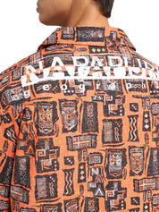 Camicie Arancio Napapijri