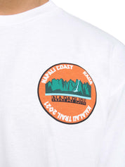 T-shirt Bianco F4m1 Napapijri