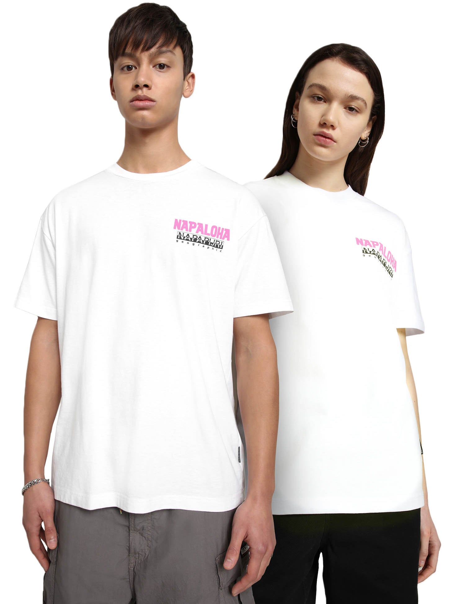 T-shirt Bianco F4n1 Napapijri