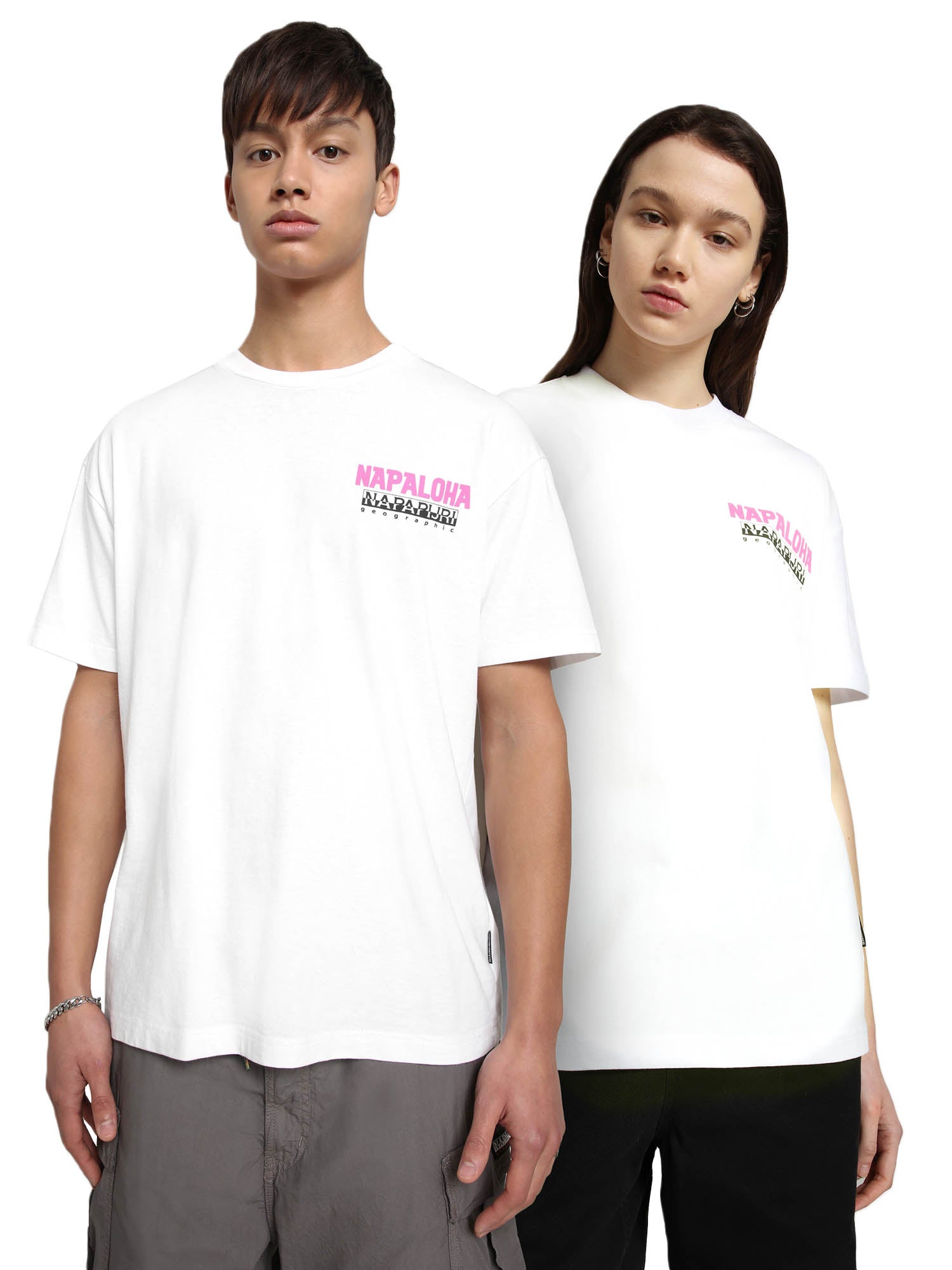 T-shirt Bianco F4n1 Napapijri