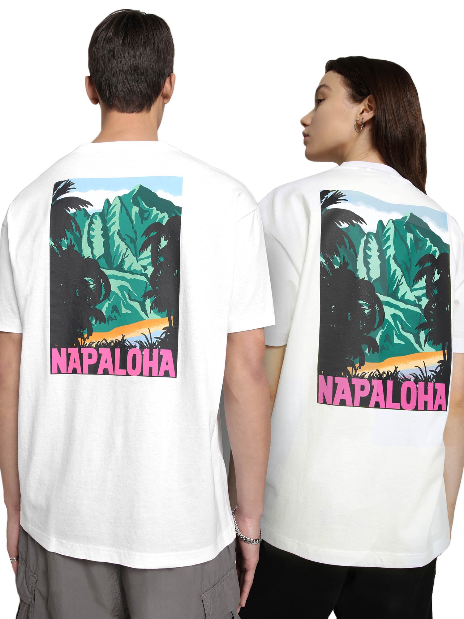 T-shirt Bianco F4n1 Napapijri