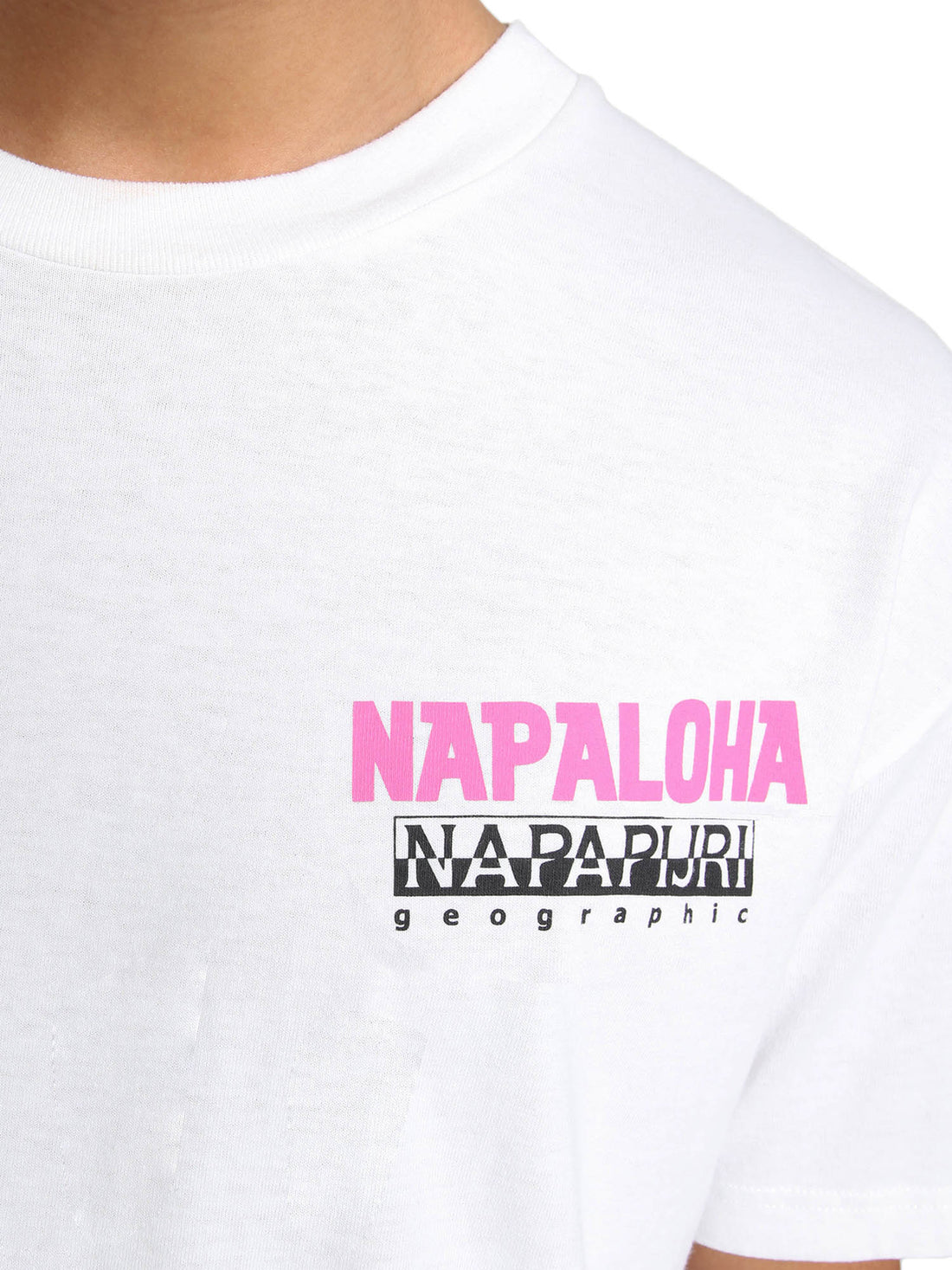 T-shirt Bianco F4n1 Napapijri