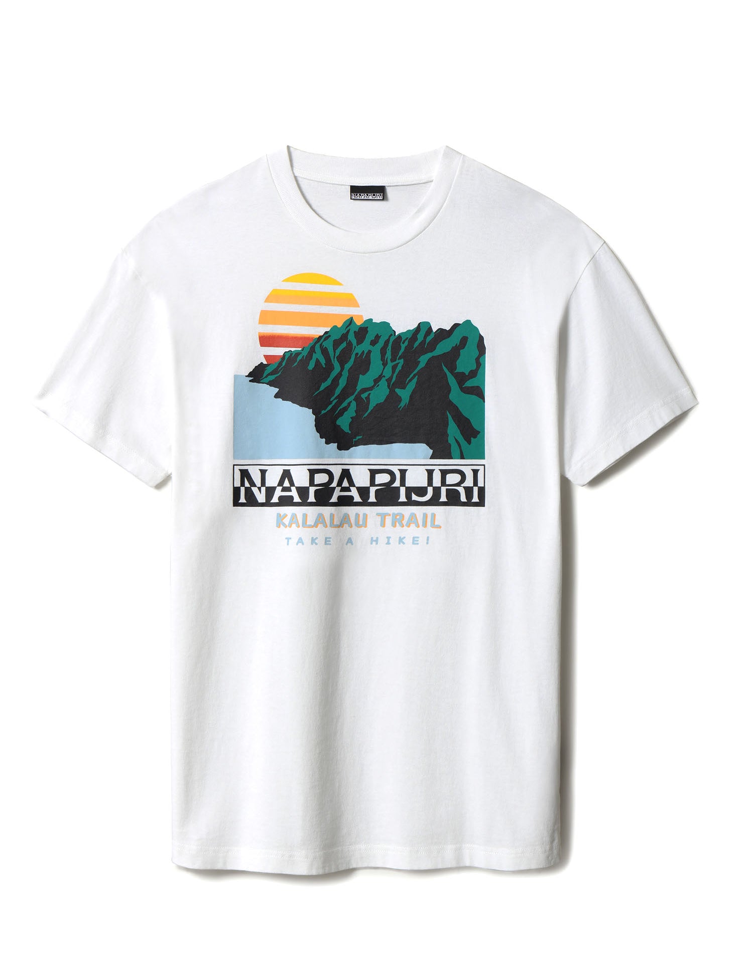 T-shirt Bianco F4o1 Napapijri