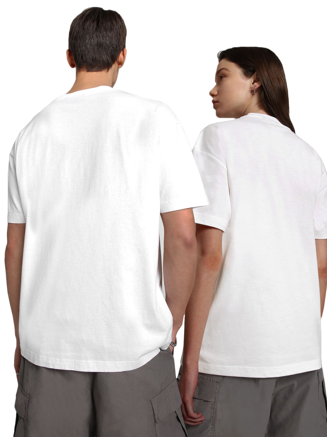 T-shirt Bianco F4o1 Napapijri
