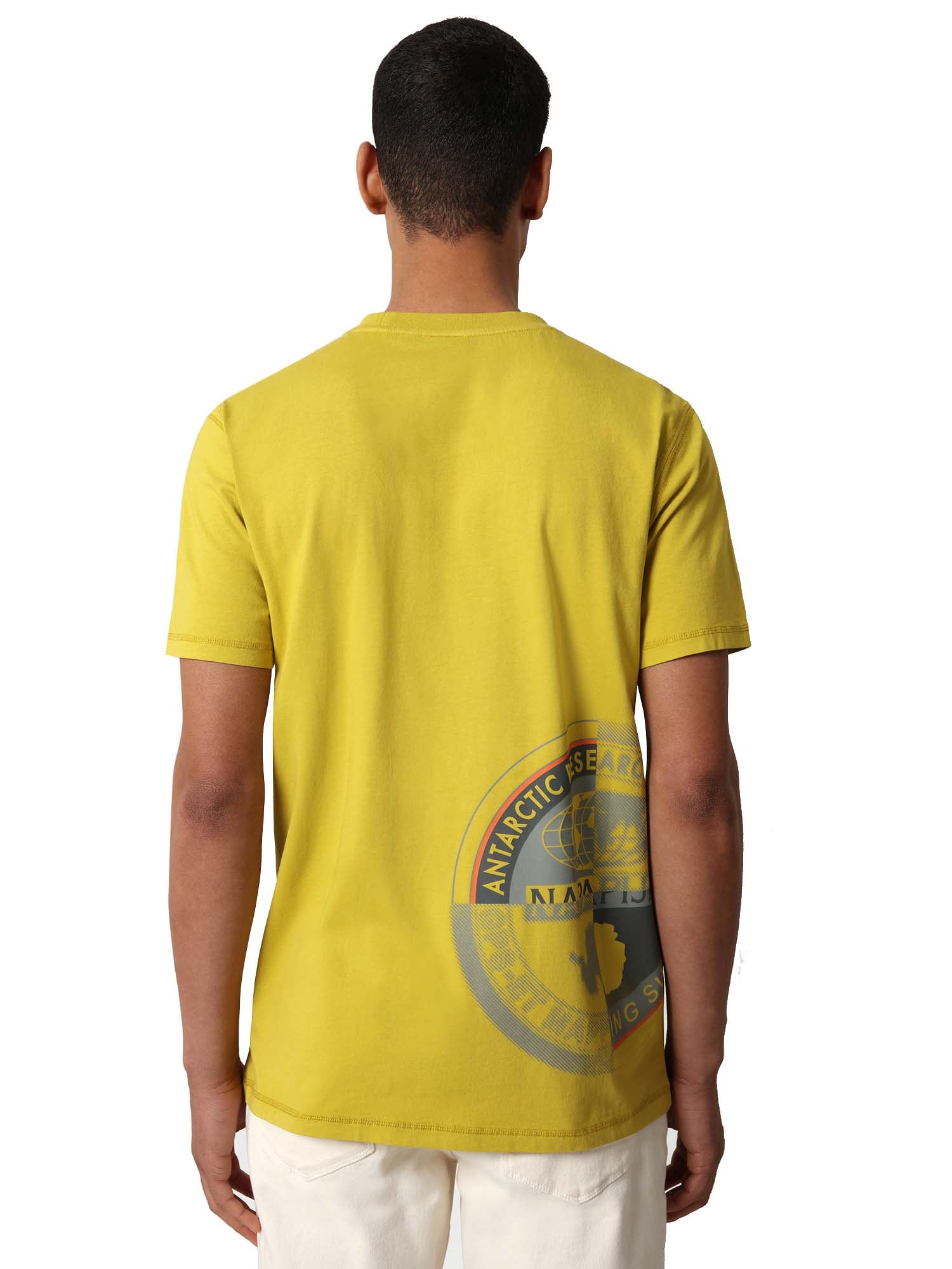 T-shirt Giallo Napapijri