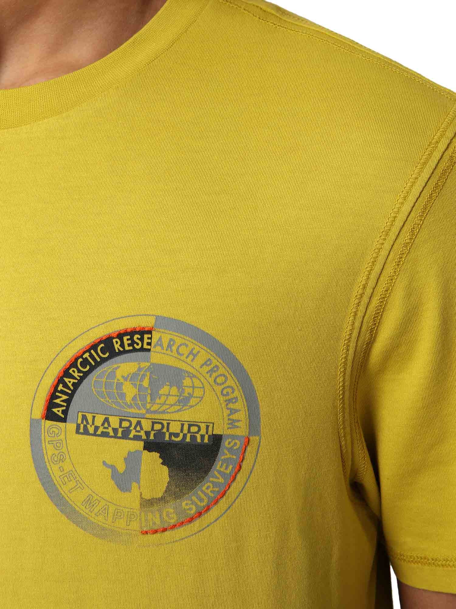 T-shirt Giallo Napapijri