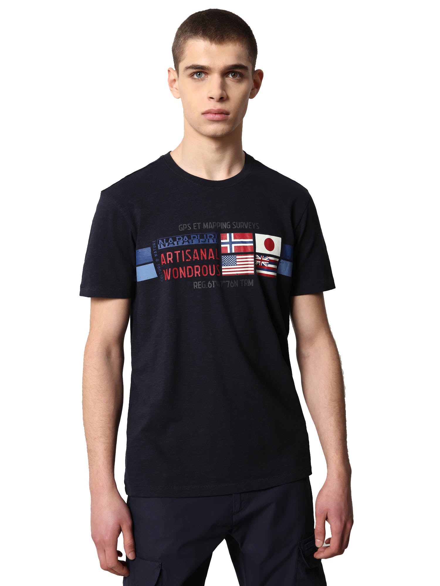 T-shirt Blu Napapijri