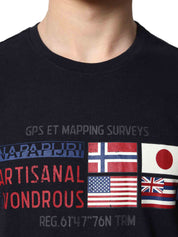 T-shirt Blu Napapijri