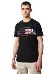 T-shirt Nero Napapijri