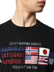 T-shirt Nero Napapijri