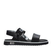 Sandali con strappi Nero Cult