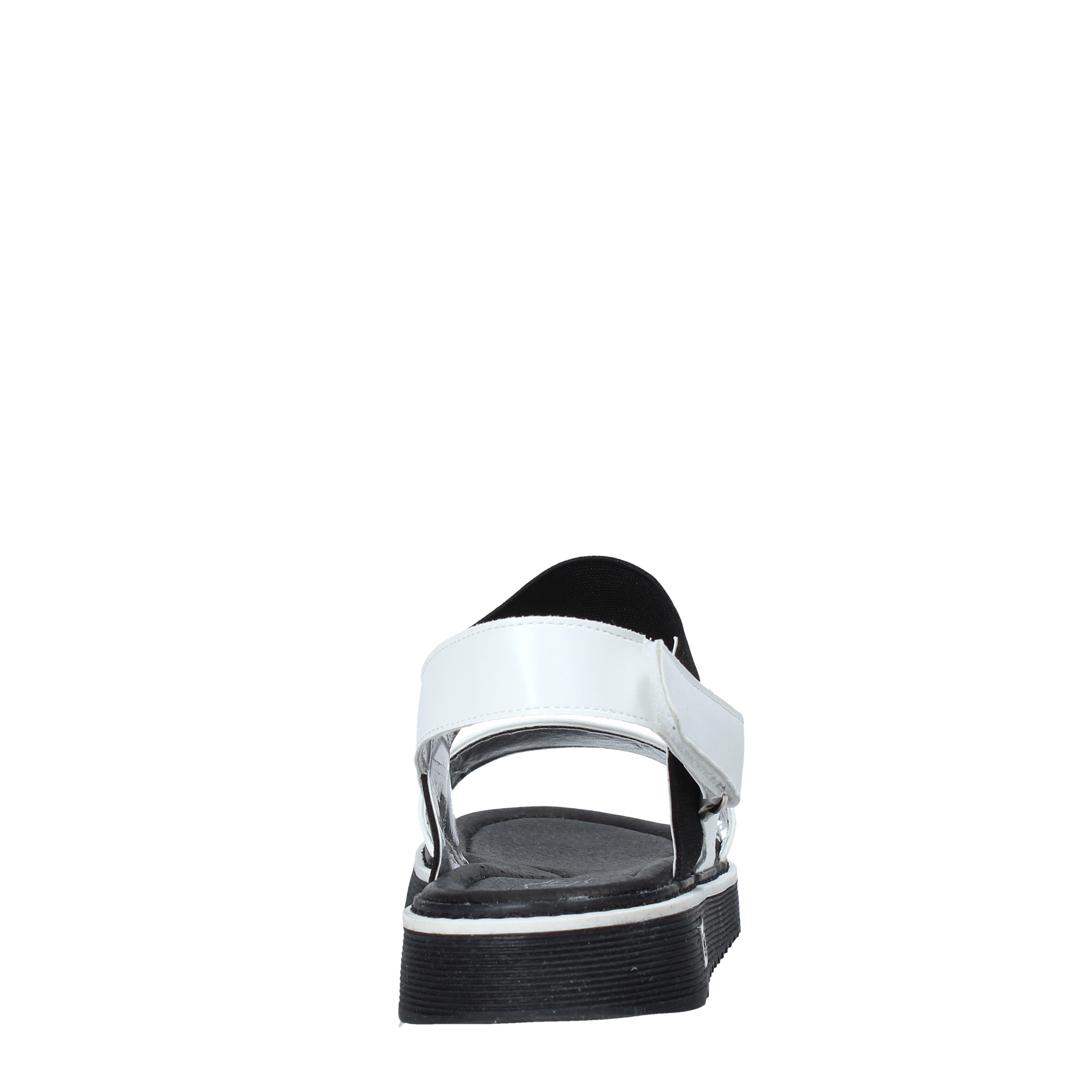 Sandali con strappi Bianco Cult