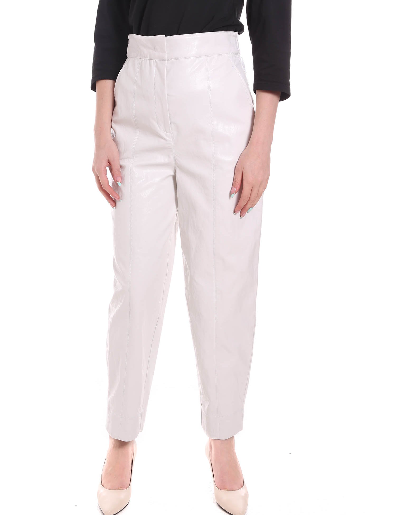 Pantaloni Bianco Pinko