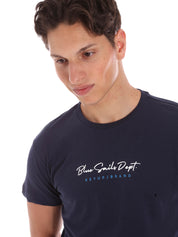 T-shirt Blu Scuro Key Up