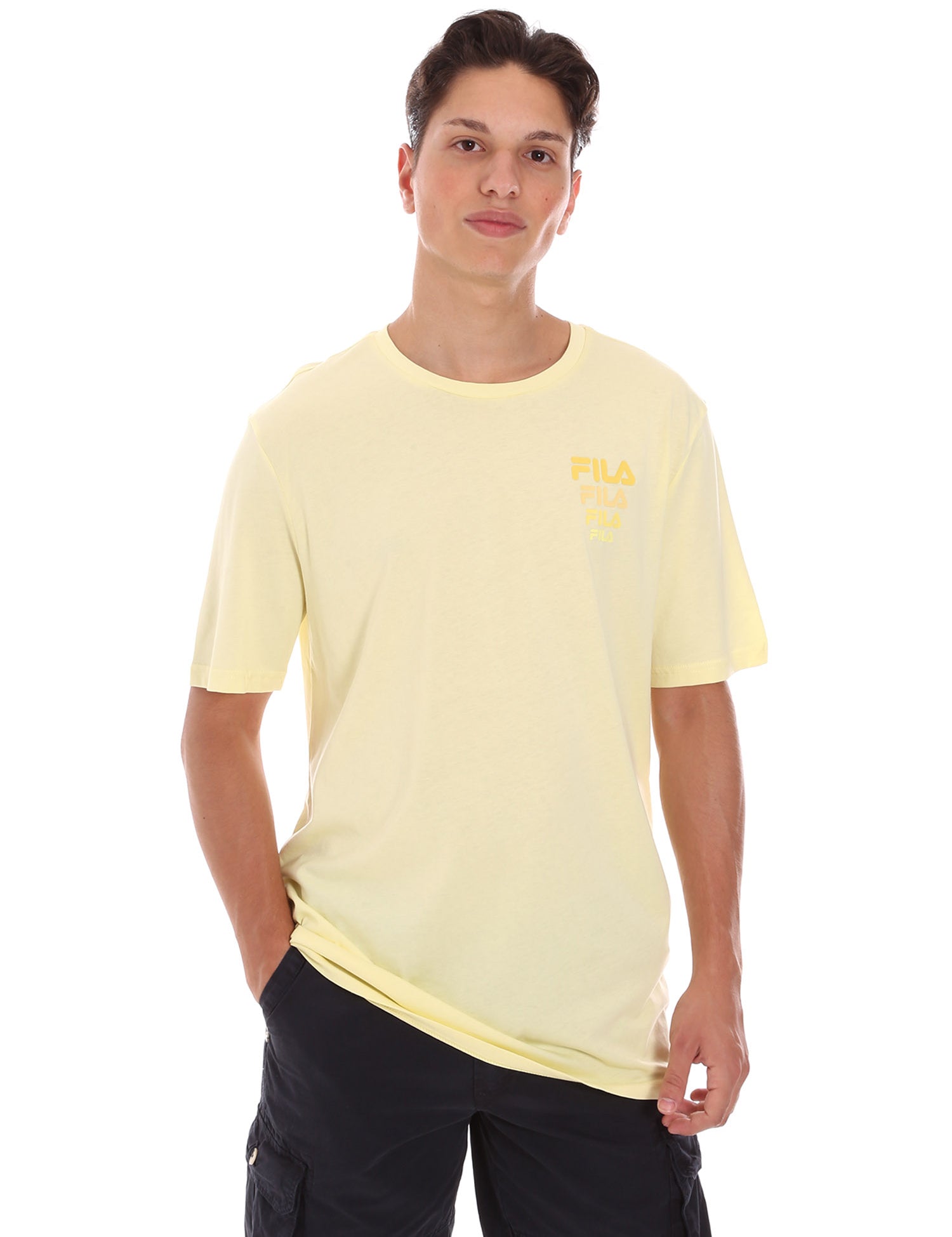 T-shirt Giallo Fila