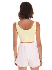 Top e canotte Giallo Fila