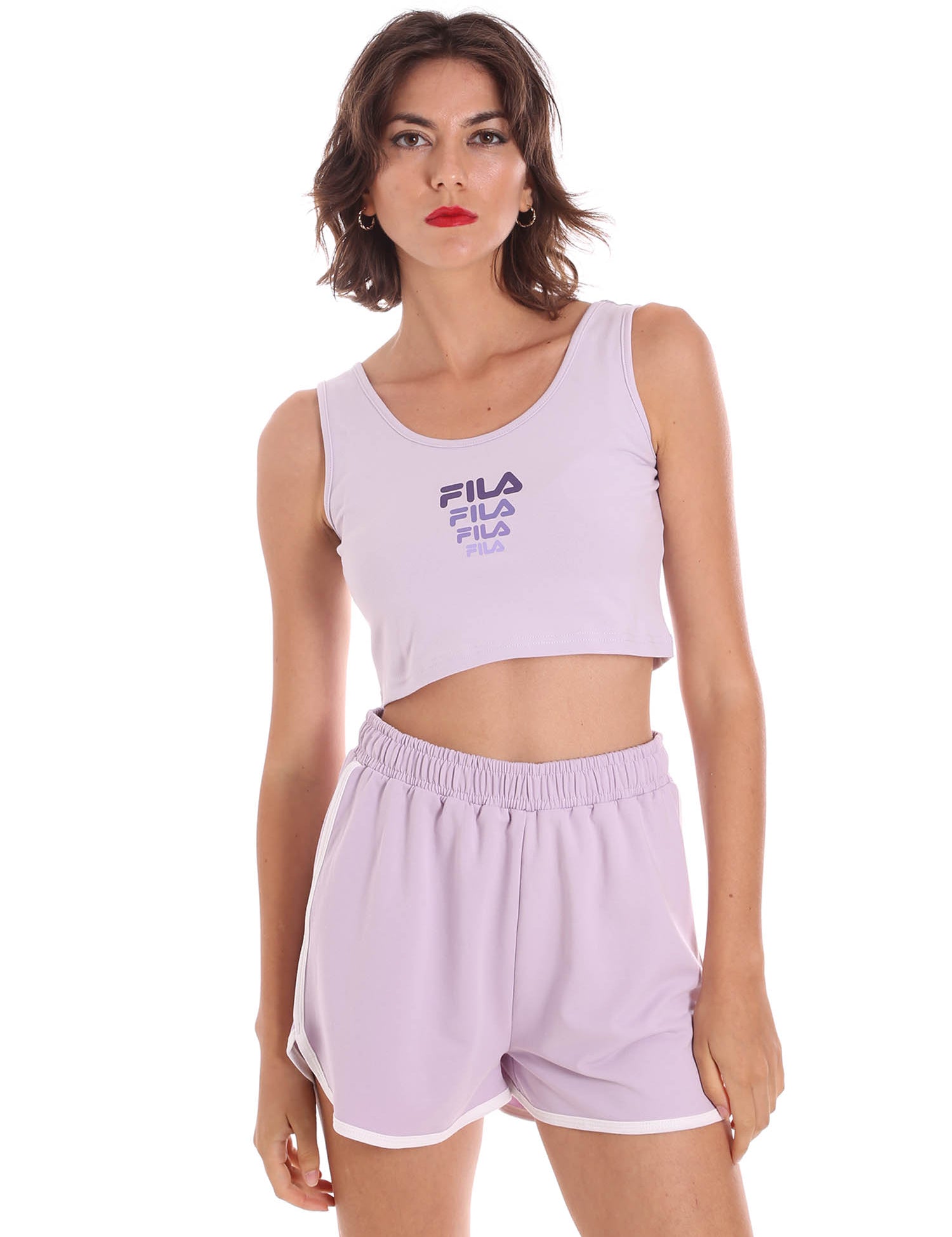 Top e canotte Viola Fila