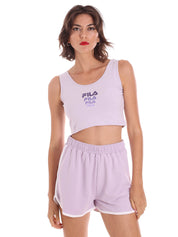 Top e canotte Viola Fila