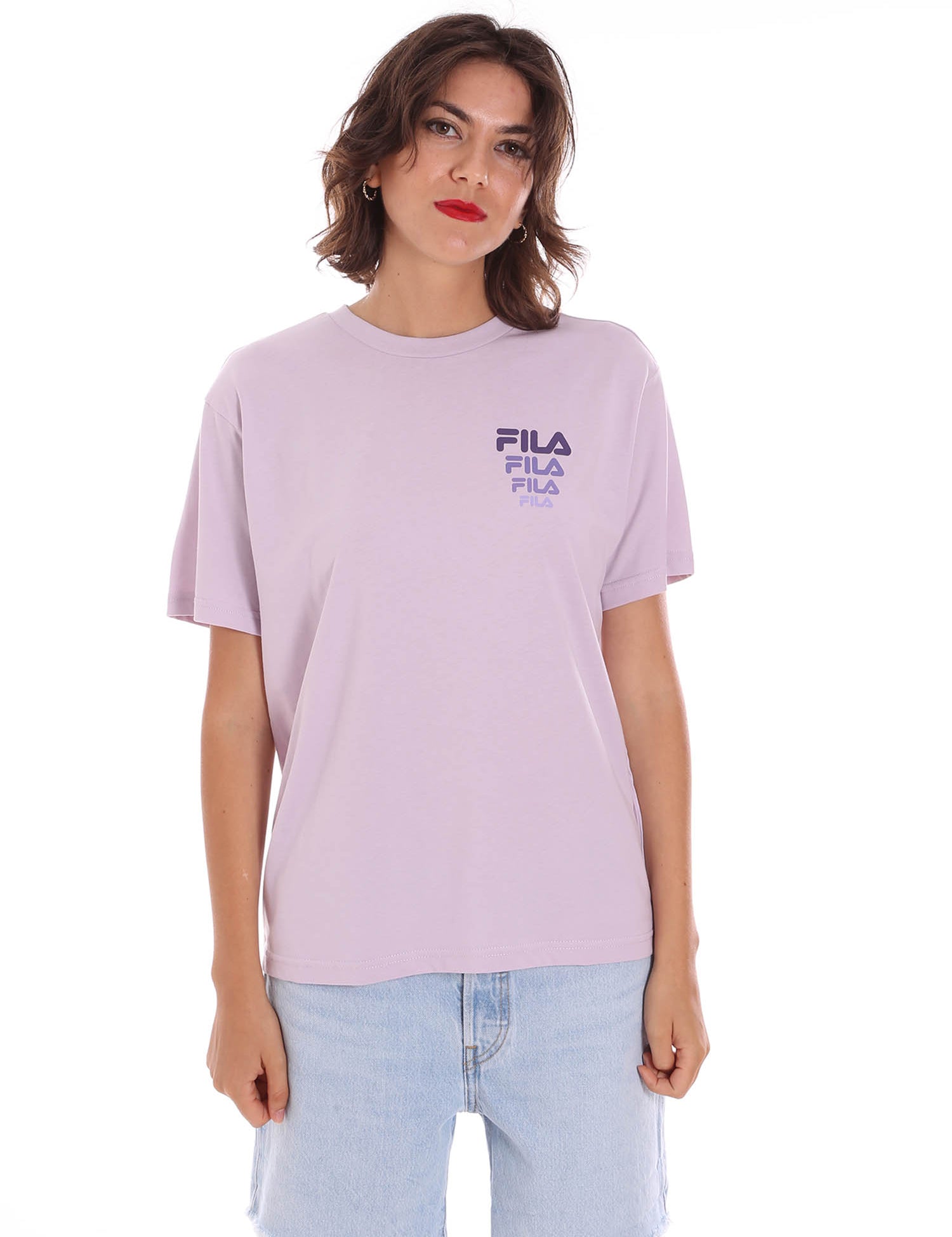 T-shirt Viola Fila