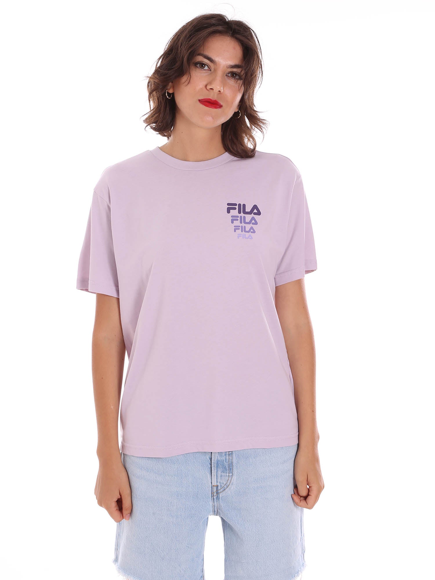 T-shirt Viola Fila
