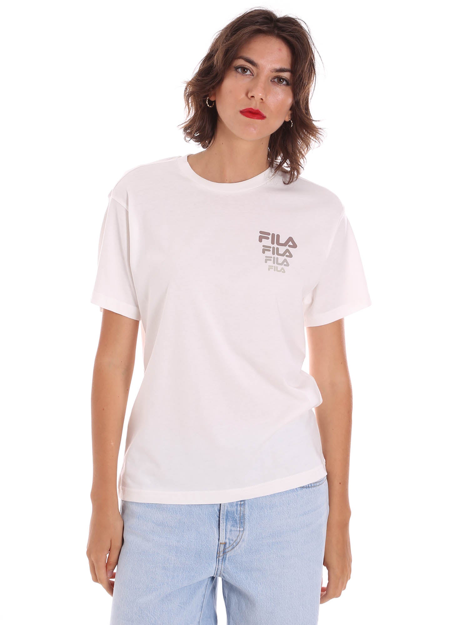 T-shirt Bianco Fila