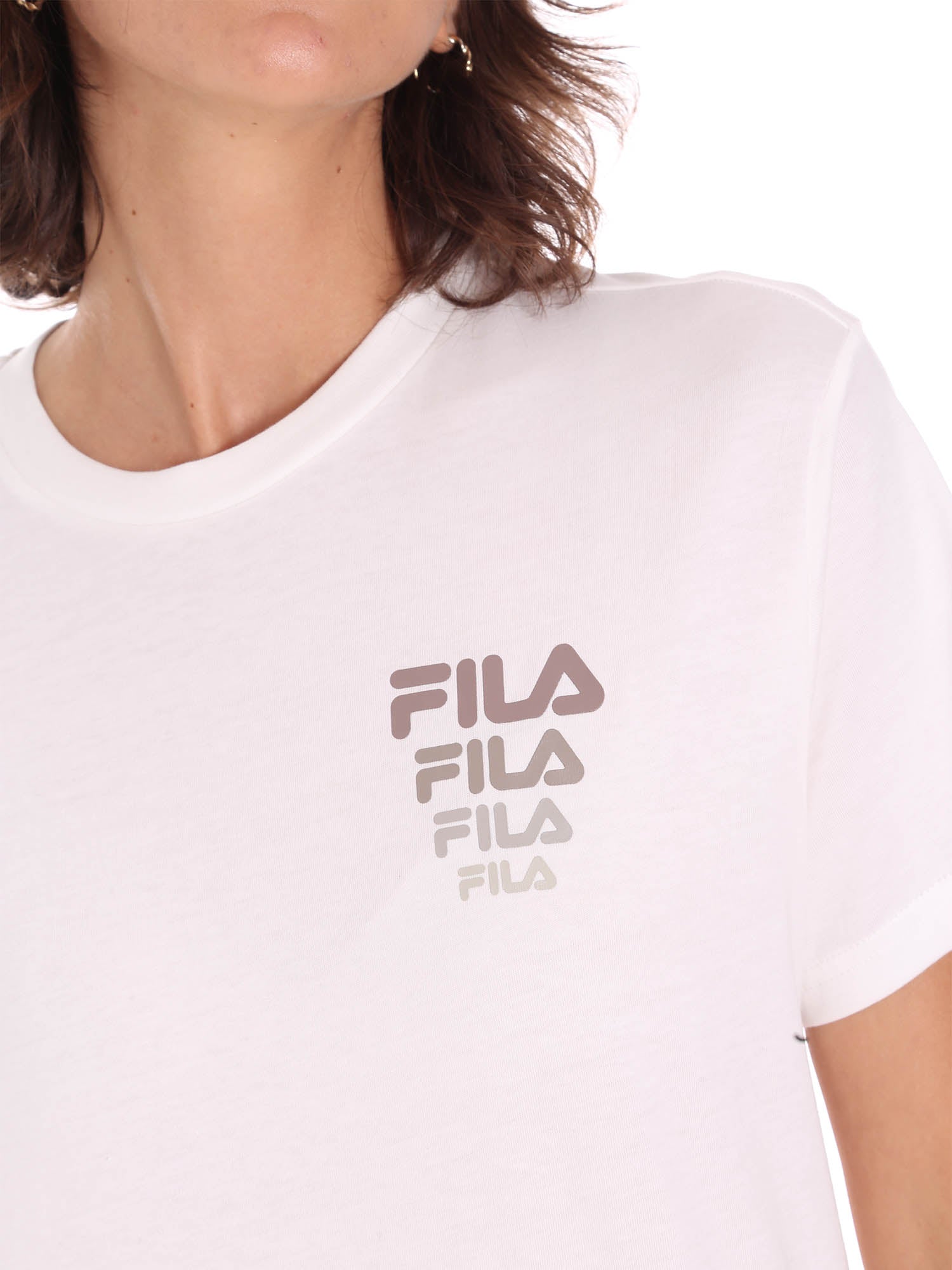 T-shirt Bianco Fila