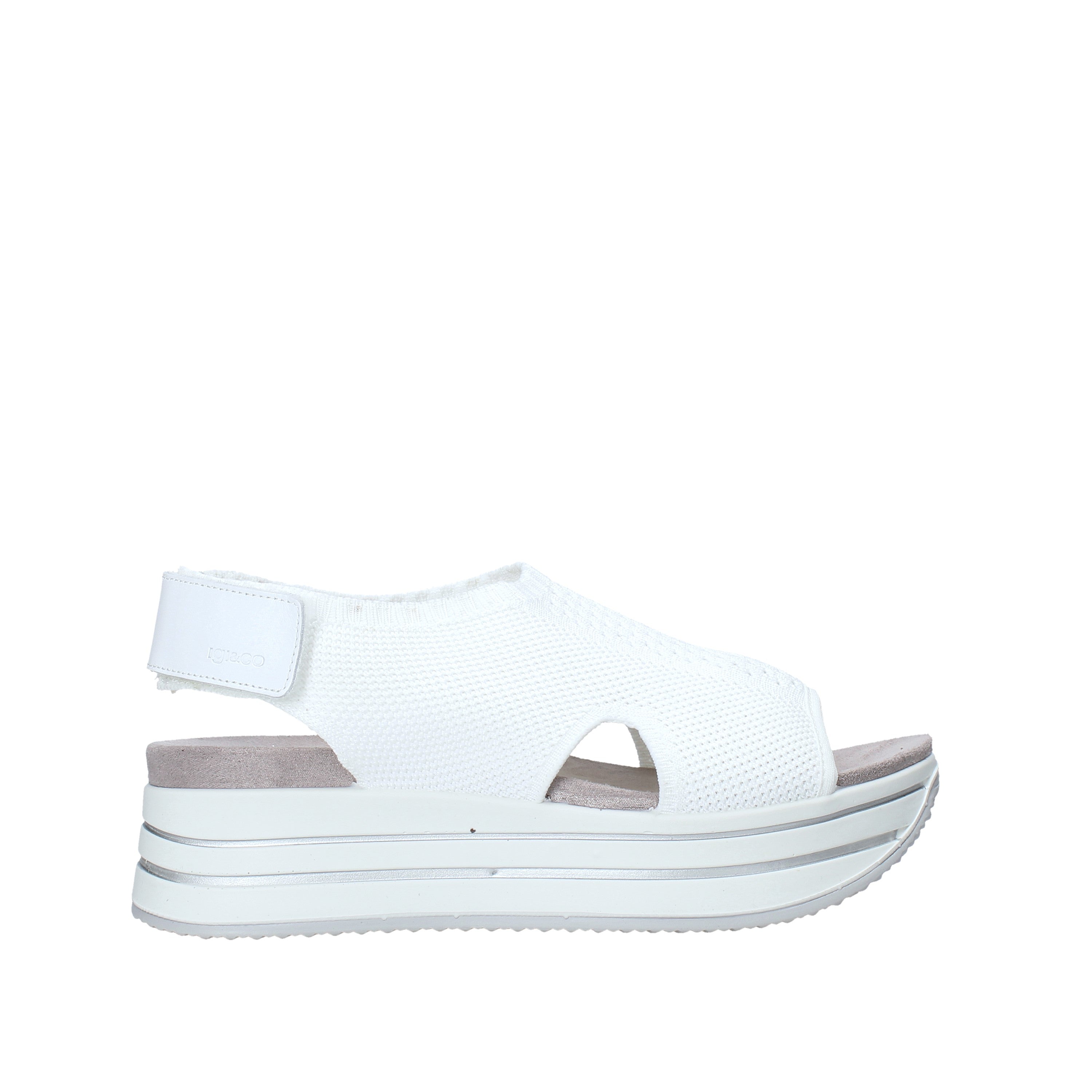 Sandali zeppa Bianco Igi&co