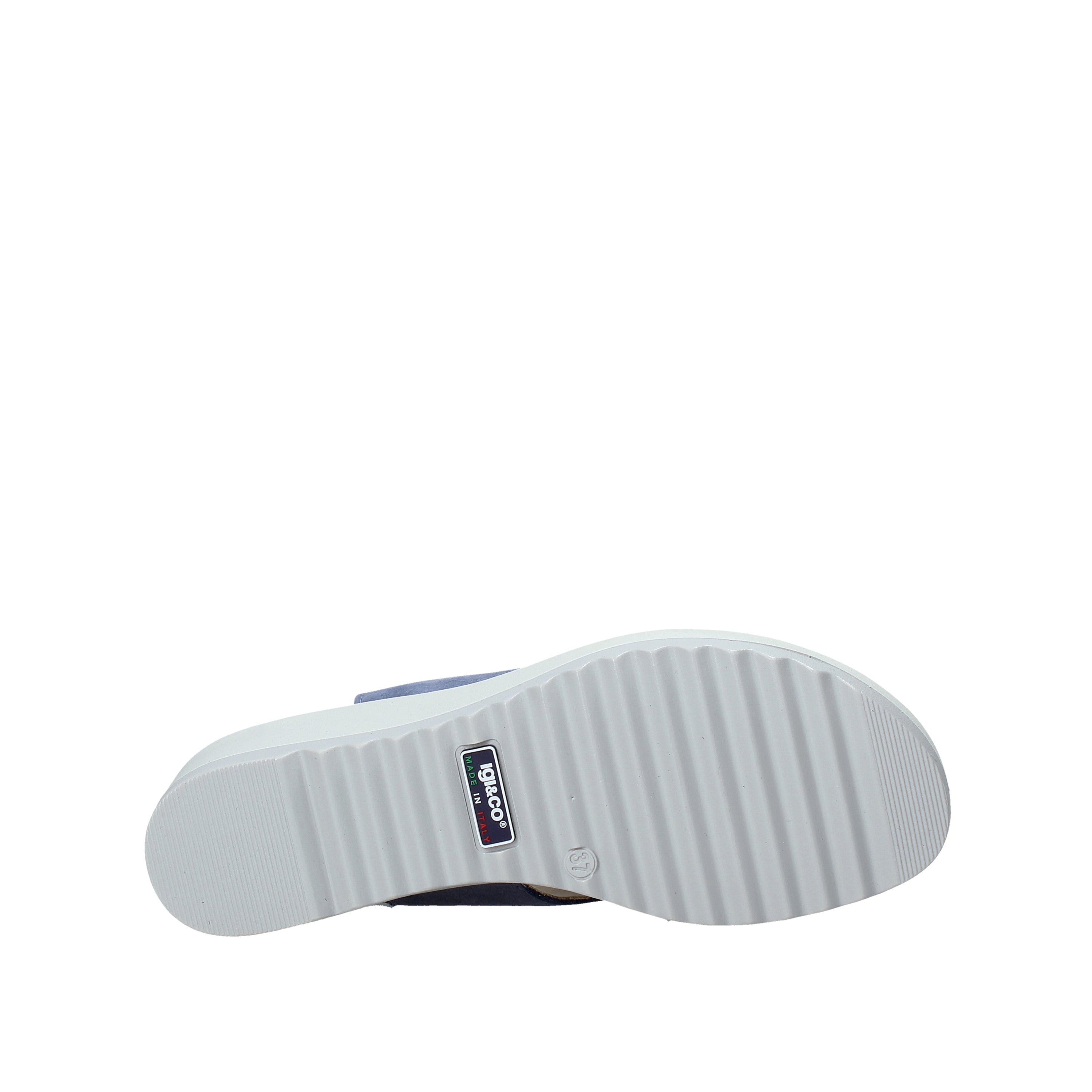 Sandali zeppa Blu Igi&co
